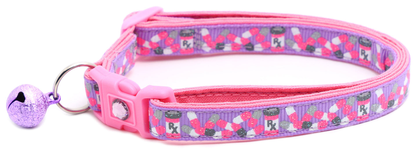 Pills Breakaway Cat Collar
